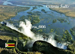 Zimbabwe Victoria Falls Aerial View UNESCO New Postcard - Zimbabwe