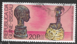 GUINE BISSAU – 1980 Handycrafts 20 Pesos Mint Stamp - Guinea-Bissau