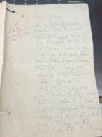 Soth Vietnam Letter-sent Mr Ngo Dinh Nhu -year-20/7/1953 No-222- 1pcs Paper - Historische Dokumente