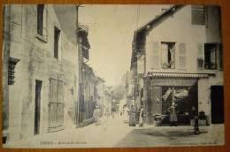 YENNE - AVENUE DU RHONE 1909 - Yenne