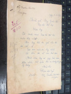 Soth Vietnam Letter-sent Mr Ngo Dinh Nhu -year-18/5/1953 No-205- 1pcs Paper Very Rare - Historical Documents