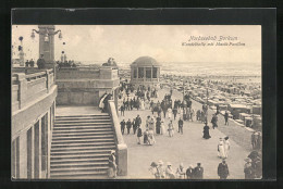 AK Borkum, Wandelhalle Mit Musik-Pavillon  - Borkum