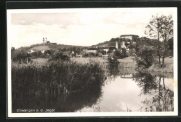 AK Ellwangen, Panorama Mit Blick Auf Den Ort  - Ellwangen