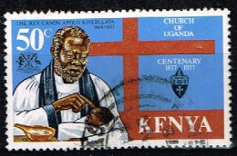 KENYA / Oblitérés/Used / 1977 - Centenaire De L'église D'Ouganda - Kenia (1963-...)