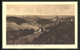 AK Kirchberg A. Jagst, Panorama Mit Hornberg  - Hornberg