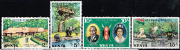 KENYA / Oblitérés/Used / 1977 - 25 Ans Accession Au Trone De SM Elizabeth II - Kenya (1963-...)