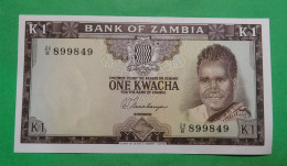 ZAMBIA - 1 Kwacha 1969 - Sambia