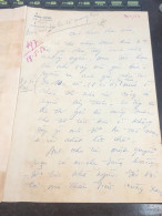 Soth Vietnam Letter-sent Mr Ngo Dinh Nhu -year-18 /5/1952 No-297- 1pcs Paper Very Rare - Historische Documenten