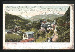 AK Berchtesgaden, Ortsansicht Von Der Locksteinstrasse Aus  - Berchtesgaden