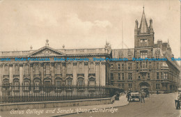 R024179 Caius College And Senate House. Cambridge. Solomon Bros. 1919 - World