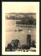 AK Herrsching Am Ammersee, Blick Auf Die Landungsbrücke  - Herrsching