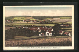 AK Dietendorf I. Thür., Panoramablick Vom Feld  - Other & Unclassified