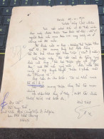 Soth Vietnam Letter-sent Mr Ngo Dinh Nhu -year-29 /10/1952 No-370- 1pcs Paper Very Rare - Historical Documents