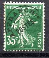 TIMBRE France Poste Préoblitéré - Année 1937 N° 63 Neuf* - 1893-1947