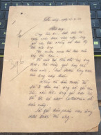 Soth Vietnam Letter-sent Mr Ngo Dinh Nhu -year-25 /9/1953 No-396- 2pcs Paper Very Rare - Documents Historiques