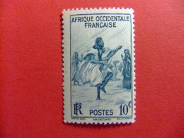 56 AFRIQUE OCCIDENTALE FRANCAISE 1947 / BAILE DE FUSILES EN TRARZA / YVERT 24 ** MNH - Neufs