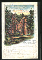 Lithographie Lierbach /Schwarzwald, Allerheiligen Kloster-Ruine  - Altri & Non Classificati