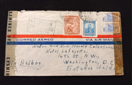 C) 1955, COLOMBIA, AIR MAIL, COVER SENT TO THE UNITED STATES, MULTIPLE STAMPS - Colombie