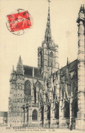 CPA Evreux-La Cathédrale-60-Timbre    L2895 - Evreux