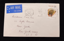 C) 1974, AUSTRALIA, AIR MAIL ENVELOPE SENT TO THE UNITED STATES. XF - Other & Unclassified