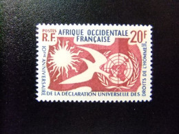 56 AFRIQUE OCCIDENTALE FRANCAISE 1958 / O.N.U. / YVERT 74 MNH - Neufs