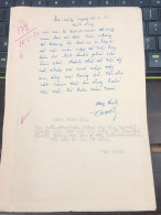 Soth Vietnam Letter-sent Mr Ngo Dinh Nhu -year-16 /5/1953 No-178- 1pcs Paper Very Rare - Historische Dokumente