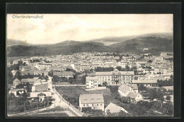 AK Oberleutensdorf / Litvinov, Teilansicht Mit Strassenblick Aus Der Vogelschau  - Czech Republic