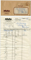 Germany 1940 Cover & Invoices; Leipzig - RAVAG, Rauchwaren-Versteigerungs To Schiplage; 3pf. Hindenburg; Slogan Cancel - Briefe U. Dokumente