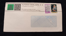 C) 1974, SPAIN, DOUBLE STAMPED INTERNAL MAIL. XF - Andere & Zonder Classificatie