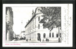 AK Rumburg / Rumburk, K.K. Post- Und Telegraphenamt  - Tschechische Republik
