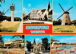 73943391 Beckum__Westfalen Fernsehturm Marktplatz Rathaus Windmuehle Hoexberg Pr - Beckum