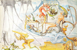 CPM Salvador Dali-El Carro De Bacus      L2899 - Peintures & Tableaux