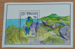 ST. VINCENT 1992, Birds, Animals, Fauna, Mi #B217, Souvenir Sheet, MNH** - Altri & Non Classificati