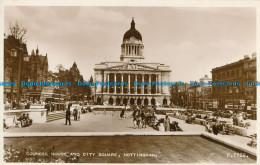 R024365 Council House And City Square. Nottingham. Valentine. No K.7738. RP - World