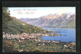 Cartolina Salo, Lago Di Garda, Veduta Generale, Ortsansicht Mit Gebirgskette  - Autres & Non Classés