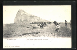 Postal Gibraltar, The Rock From Neutral Ground  - Gibilterra