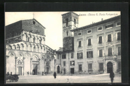 Cartolina Lucca, Chiesa S. Maria Forisportam  - Lucca