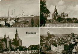 73863663 Stralsund Hafen Und Marienkirche Ortsansicht  - Stralsund