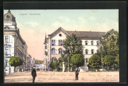 AK Zagreb, Hauptplatz In Der Stadt  - Kroatien