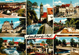 73863643 Amberg Oberpfalz Orts Und Teilansichten Kirche Rathaus Park Bruecke Amb - Amberg