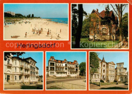 73863636 Heringsdorf  Ostseebad Usedom Strand FDGB Erholungsheime Marchlewski Ca - Andere & Zonder Classificatie