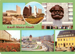73863570 Karl-Marx-Stadt Stadthalle Interhotel Kongress Karl Marx Allee Monument - Chemnitz