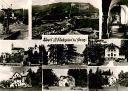 73863548 St Radegund Graz Skilift Panorama Kalvarienberg Haus Novy Kurhaus  - Other & Unclassified