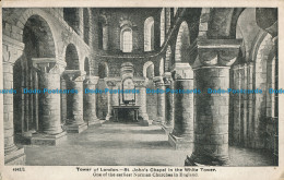 R025418 Tower Of London. St. Johns Chapel In The White Tower. Gale And Polden - Other & Unclassified