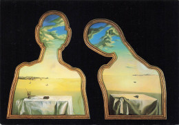 CPM Salvador Dali-Couple Aux Têtes Pleines De Nuages      L2899 - Peintures & Tableaux