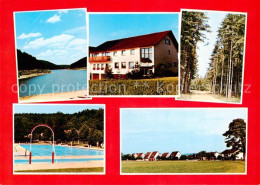 73863473 Altensteig Schwarzwald Gasthof Pension Linde Panorama Waldweg Schwimmba - Altensteig