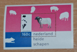 NETHERLANDS 1997, Natural Landscape, Farm, Sheeps, Animals, Fauna, Mi #B51, Souvenir Sheet, MNH** - Boerderij