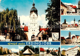 73863449 Erding Schoener Turm Friedrich Fischer Str Lange Zeile Teilansichten Er - Erding