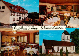 73863390 Schnetzenhausen Gasthof Krone Restaurant Kirche Schnetzenhausen - Friedrichshafen