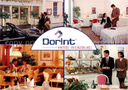 73863304 Wuerzburg Dorint Hotel Restaurant Buffet Fremdenzimmer Wuerzburg - Würzburg